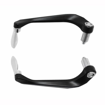 Motorcycle Modification Accessories Cnc Anti-Fall Motorcycle Handle Cover - modified-bow-guard-silver
