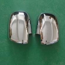 适用toyota HIlux VIGO 2012款ABS塑料电镀后视镜罩后视镜罩保护