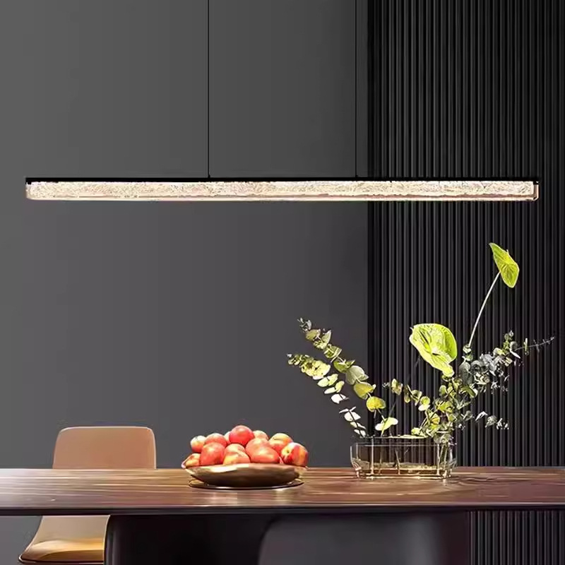 Lámpara del restaurante 2025 nueva lámpara moderna y simple de alta calidad Zhongshan mesa de comedor de bar simple luz del restaurante