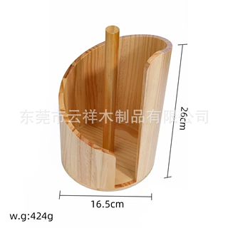 亚马逊个性实用爆热款Mountain Paper Towel Holder木质纸巾架子