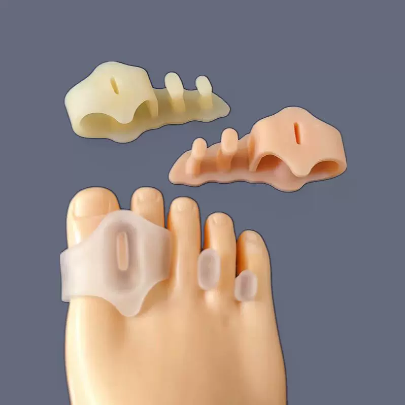 Новый разделитель пальцев ног силиконовый перекрывающийся палец пальцев