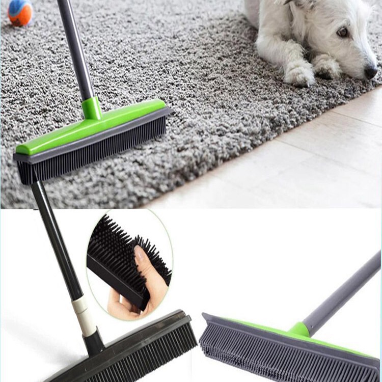 Pet Hair Broom, Magic Non-Stick Hair Broom for Cleaning Dog Hair, Household Carpet Hair Removal Broom, Hair Removal Mop Brush