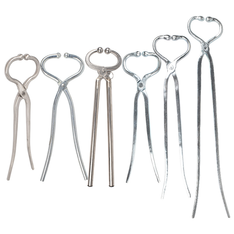 Mango largo alicates de Nariz de ganado engrosado mango largo alicates de Nariz de ganado estabilizador de ganado vinculante tracción clip de Nariz de ganado equipo de alimentación de ganado