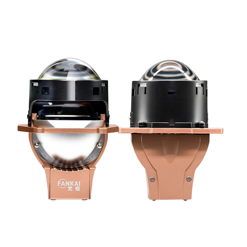 Transfronterizo 3.0 pulgadas F3A doble lente LED doble copa de luz 65W de alta potencia del faro del automóvil cerca de un todo