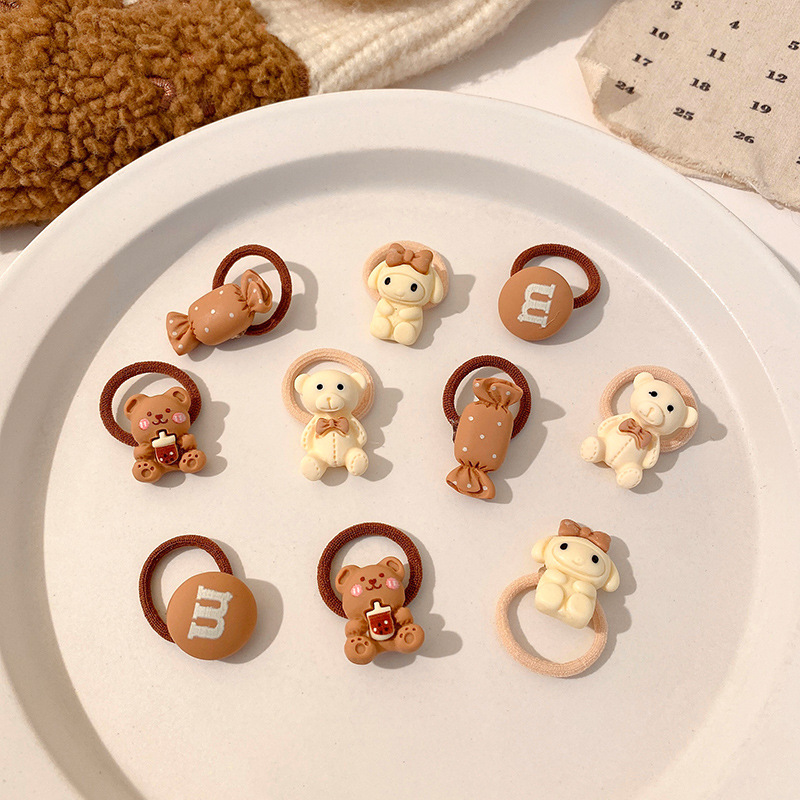 Cuerda para el cabello de atadura de bebé, diadema para el pulgar de los niños, tocado para la cabeza de bebé, cuerda para la cabeza de bebé, no daña el cabello, gomas elásticas, accesorios para el cabello de niñas