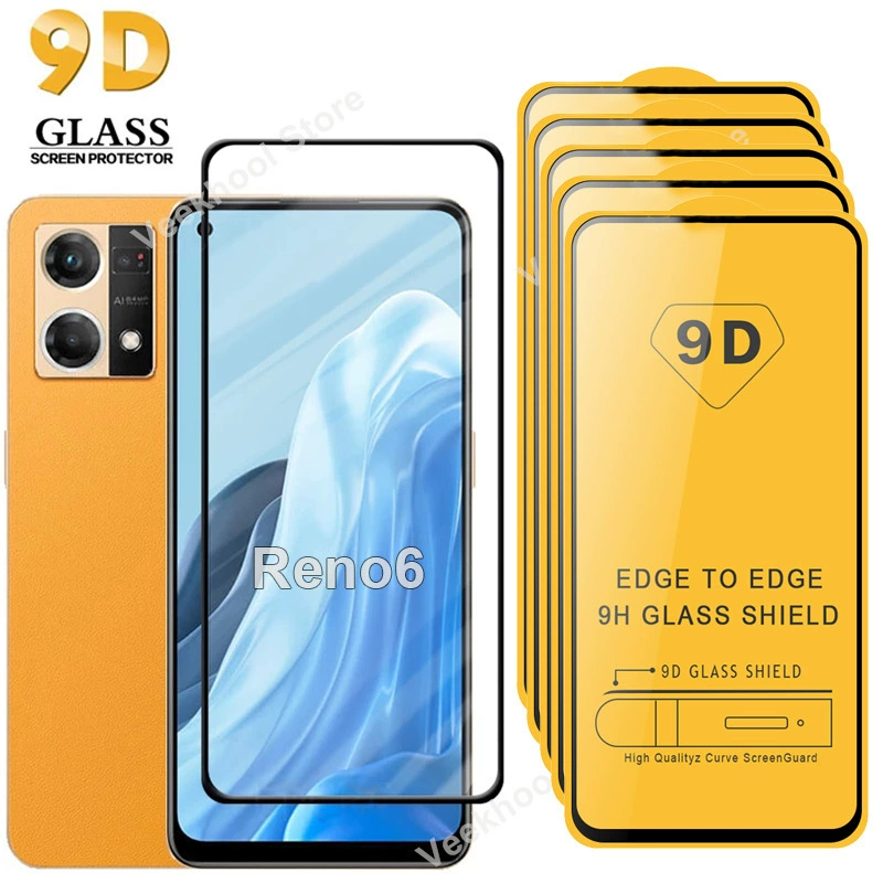 Защитное стекло для OPPO Reno8, Reno8 Lite, полноэкранное, совместимо с Reno6/7/5