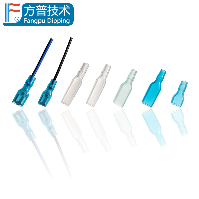 UL/CQC认证375直型RoHS环保PVC端子护套绝缘端子保护套线束端胶套