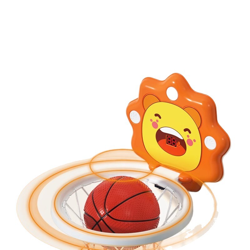 Children's Basketball Frame Indoor Shooting Hanging Baby Basketball Stand 1 to 3 Years Old 2 Baby Home Ball Toys Boy