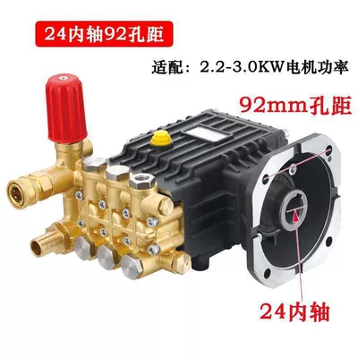 Feichi Shanghai Black Cat High-Pressure Cleaning Machine Pump Head Car Wash Machine Pump Head Assembly Humidification Pump Head Ceramic Plunger Pump (Car washing machine) - standard-24-inner-shaft-150kg-medium-pump