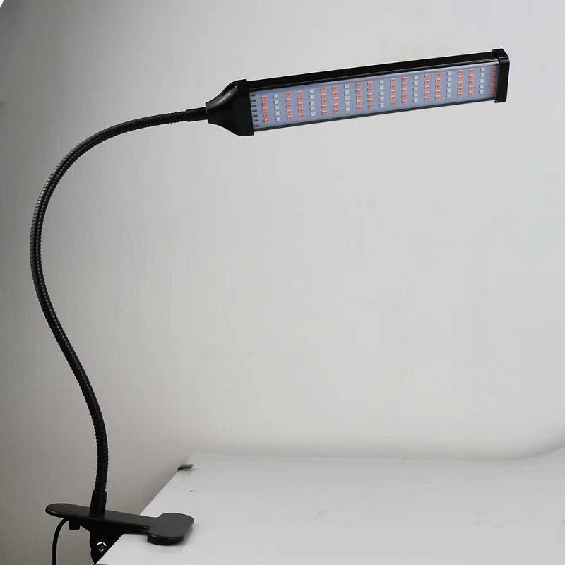 LED12V 植物成長ライト補助光ブラケットクリップ太陽光フルスペクトル苗多肉植物グリーン植物ライト|undefined