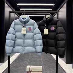 Citala short jacket 蒙口羽绒服大标徽标贴布冬季羽绒服男女款