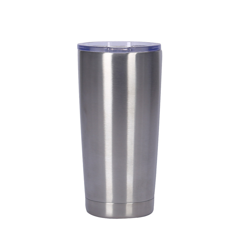 Spot transfronterizo 20oz taza de automóvil taza de aislamiento 304 taza de hielo de acero inoxidable taza de vacío de doble capa