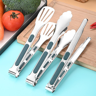 Food clip stainless steel anti-scalding barbecue clip bread clip barbecue clip kitchen food clip steak clip baking utensils