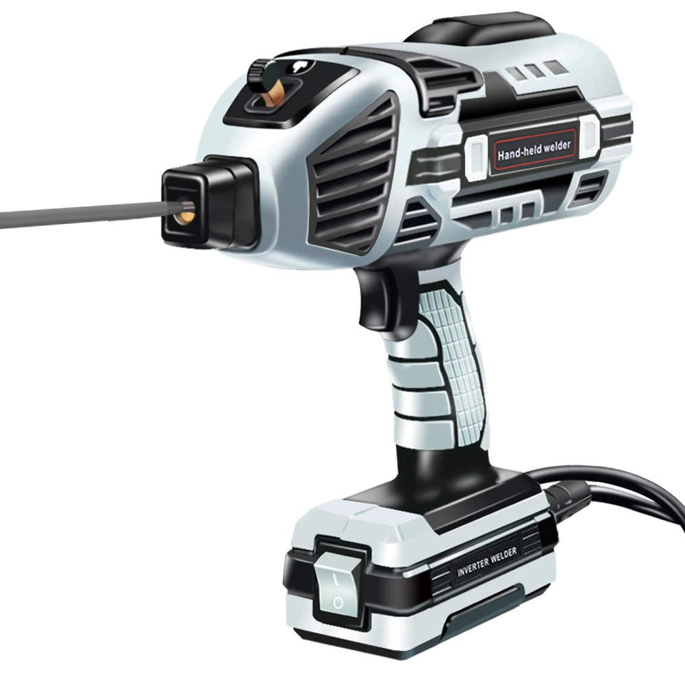 Внешняя торговля 110 В США портативный сварочный аппарат Европейского калибра 220 В серый бытовой небольшой мини портативный ленточный инвертор сварочный аппарат