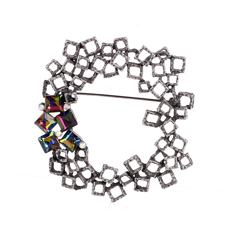 Elegante Kamelien Perlenbrosche Damen Luxus Mode Accessoire_voghion.com