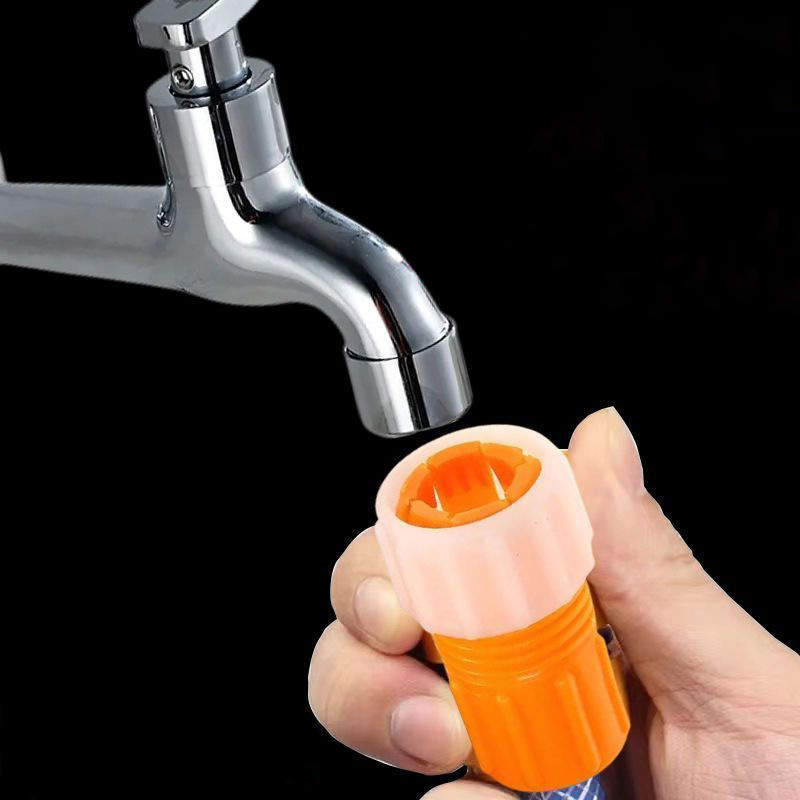 Manguera de conector de grifo para tubería dura tubería de agua de plástico Conexión de conversión de conector rápido acoplamiento accesorios de pistola de agua de lavado de automóviles
