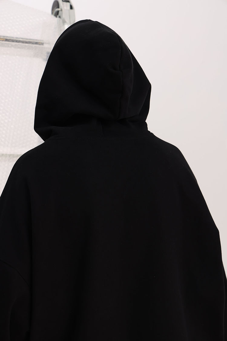Vêtements pour hommes pull à capuche couleur lourde sweat-shirt papillon 400G velours léger plus velours style couple ample_voghion.com