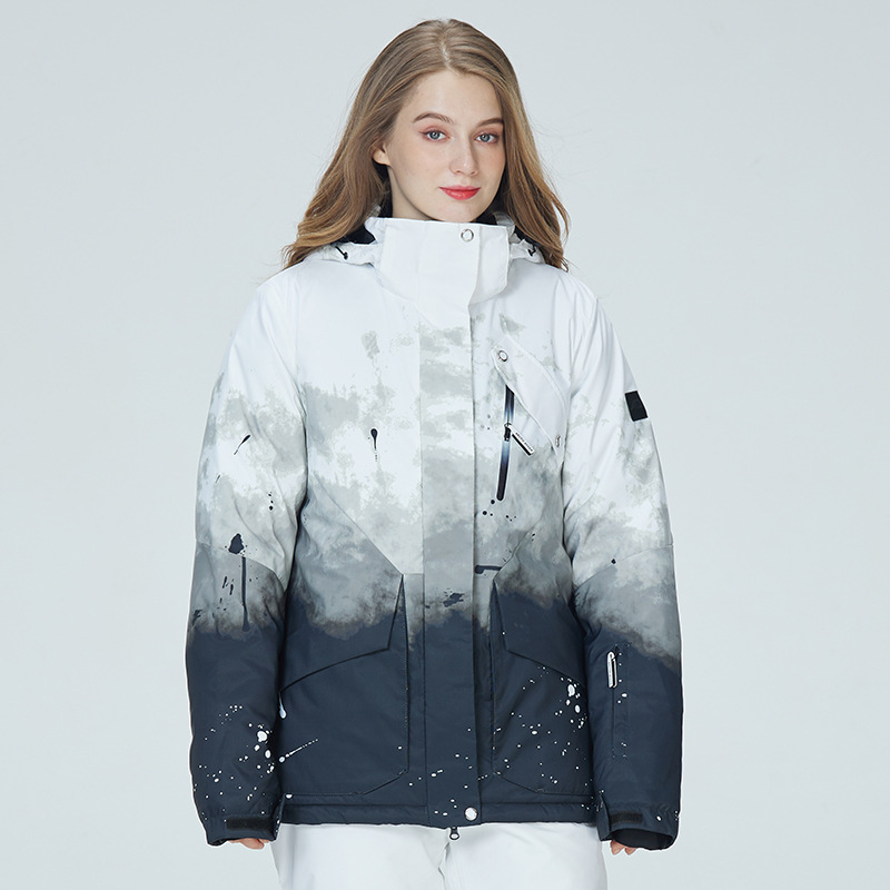 New Men's Unisex Waterproof Ski Jacket with Thick Winter Insulation Outdoor Gear for Couples