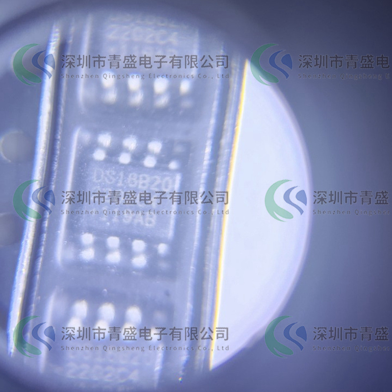 DS18B20Z+T&R 温度传感器 封装：SOIC8贴片 全新现货 先询后拍.