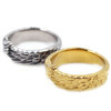 Retro ring stainless steel, European style, wholesale