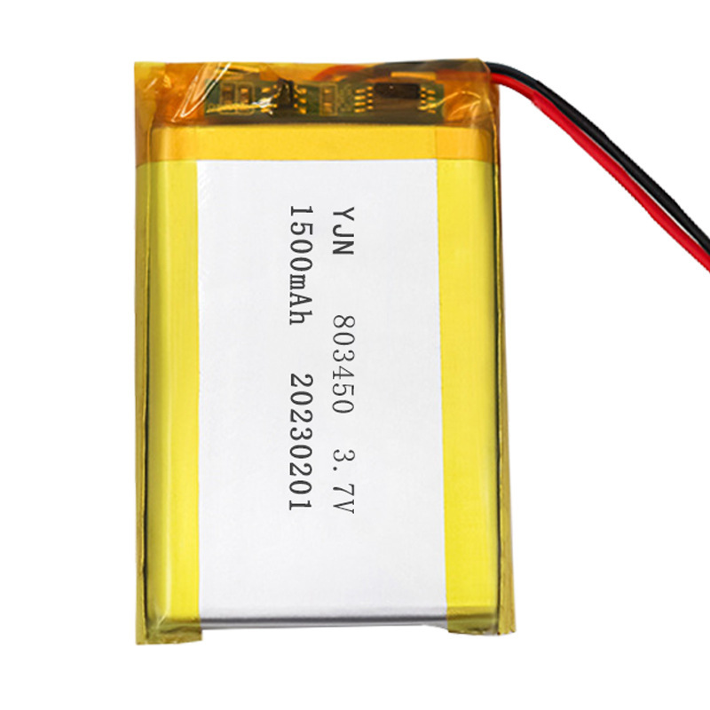 ポリマーリチウム電池803450 1500mah 3.7v充電宝電動工具kc認証|undefined