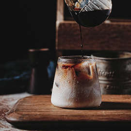 日式富士山杯高硼硅玻璃透明咖啡杯ins风办公室高颜值牛奶果汁杯