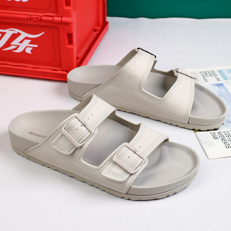 Verano nuevo estilo playa ropa exterior sandalias y pantuflas para hombres personalidad de moda para hombres sandalias de pareja coreana al aire libre de todo fósforo
