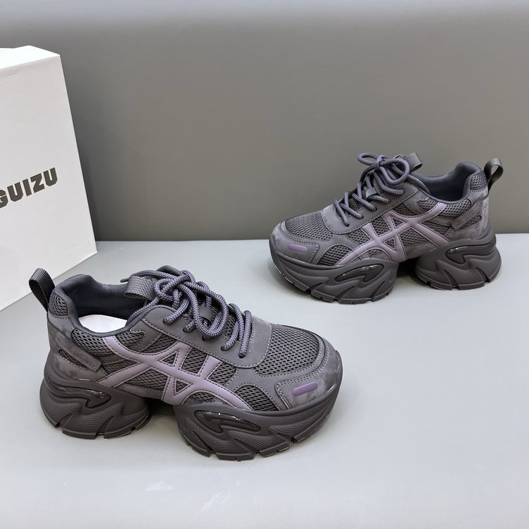 增高老爹鞋女2025秋季新款百搭厚底四季舒适跑步休闲百搭运动鞋女|undefined