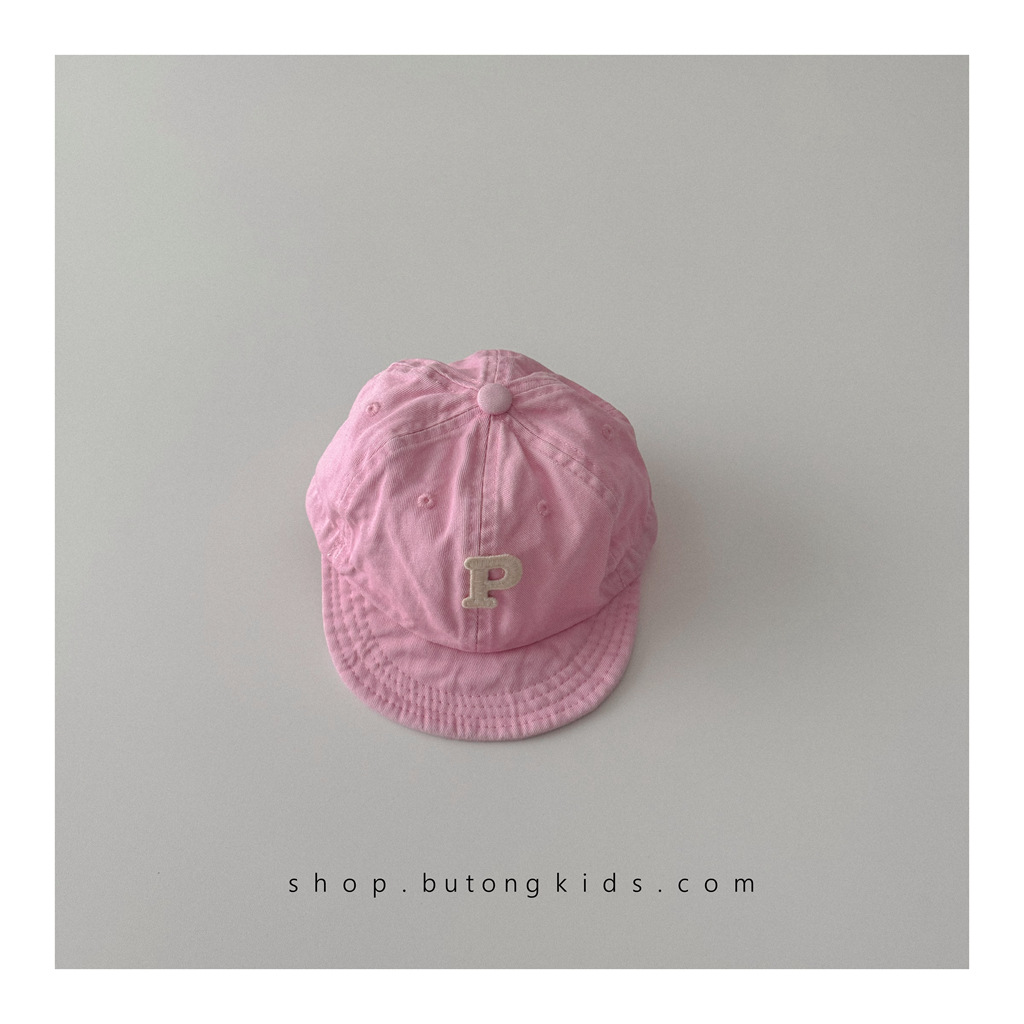 p 소프트 피크 캡 핑크 (어린이)