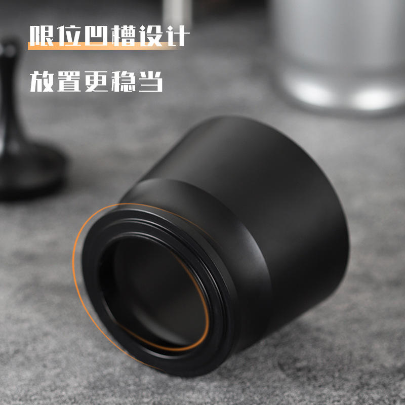 Coffee machine powder hopper suitable for HG43 coffee grinder dust cup 51mm/58mm Italian coffee handle powder distributor