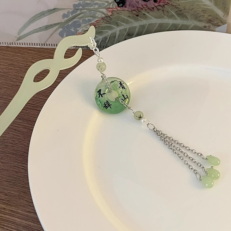 Nuevo estilo chino flange flores alfileres de cabello de alta calidad mujer cabeza trasera alfileres de cabello chino cheongsamos alfileres de cabello tocado