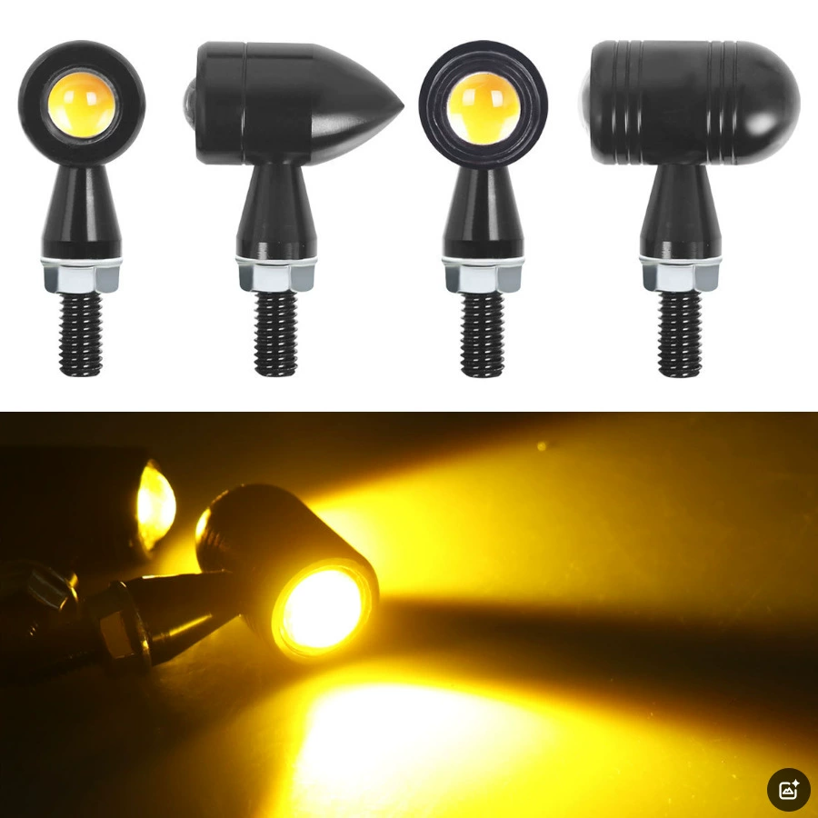 Универсальный желтый фонарь для номерного знака мотоцикла, модифицированный автомобильный фонарь, сигнальный фонарь, задний фонарь