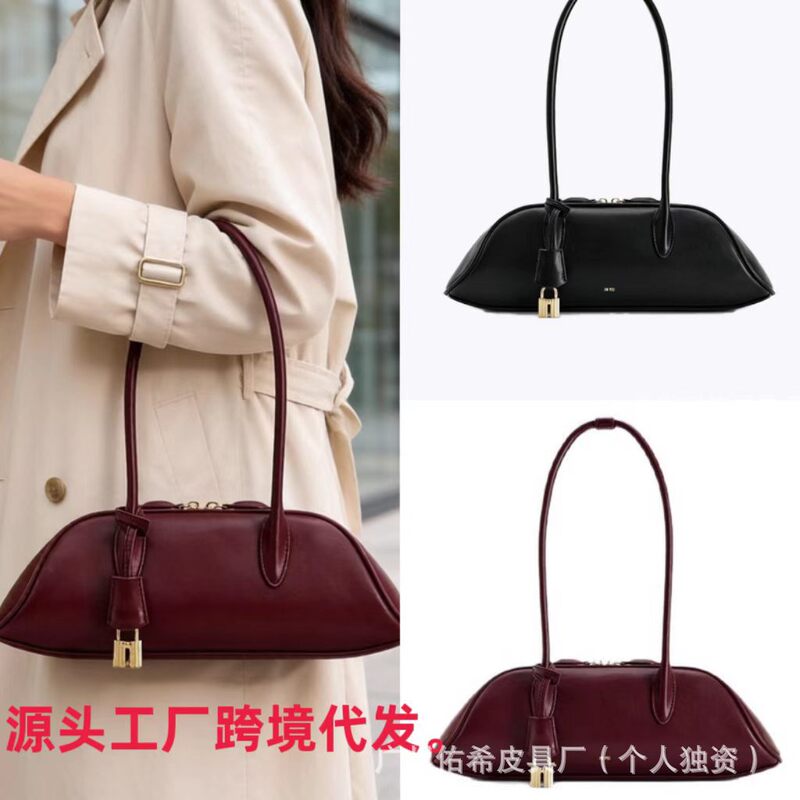 JW PEI Boston Bag for Women 2026 New Zora Bowling Bag Underarm Baguette Handbag Shoulder Bag 5S395 JW PEI Boston Bag for Women 2026 New Zora Bowling Bag Underarm Baguette Handbag Shoulder Bag 5S395