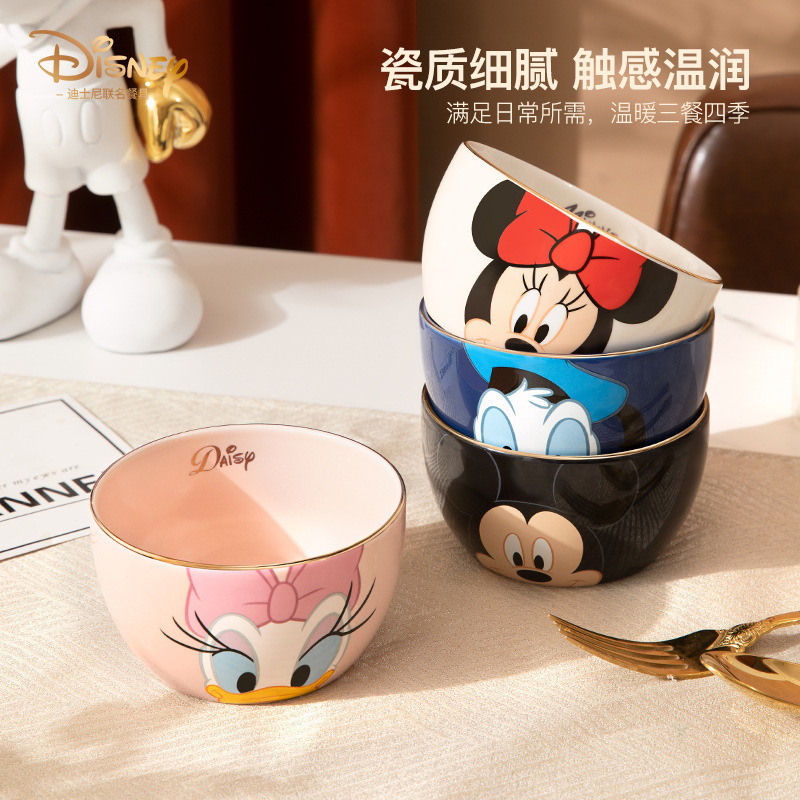 Tableware Bowls for Home Use, Rice Bowls, Cartoon Cute Ceramic Bowls, High-Value Soup Bowls, Noodle Bowls, Large Bowl Set Tableware Bowls for Home Use, Rice Bowls, Cartoon Cute Ceramic Bowls, High-Value Soup Bowls, Noodle Bowls, Large Bowl Set