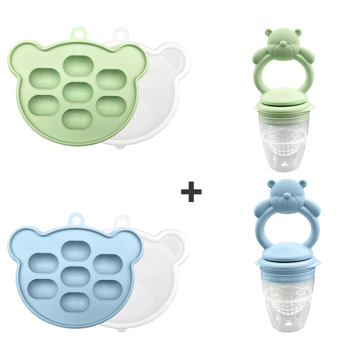 Madre y bebé personalizados, frutas y verduras para bebés, alimentos suplementarios, artefactos mágicos, frutas de silicona de grado alimenticio, frutas y frutas para bebés, dientes para bebés