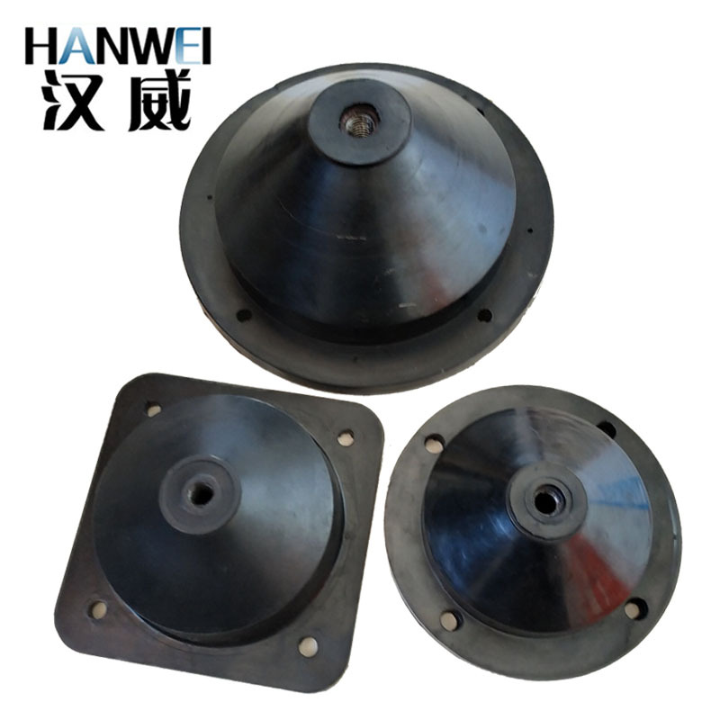 JGF圆形落地风机橡胶减震器工业消防水泵室内外空调空气能隔震垫