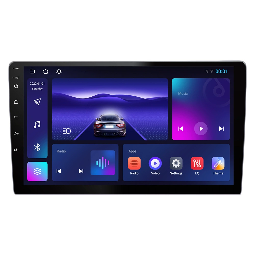 Хит продаж Dingwei TS7 навигация для автомобиля на Android, универсальная беспроводная CarPlay GPS позиционирование сзади камера — всё-в-одном