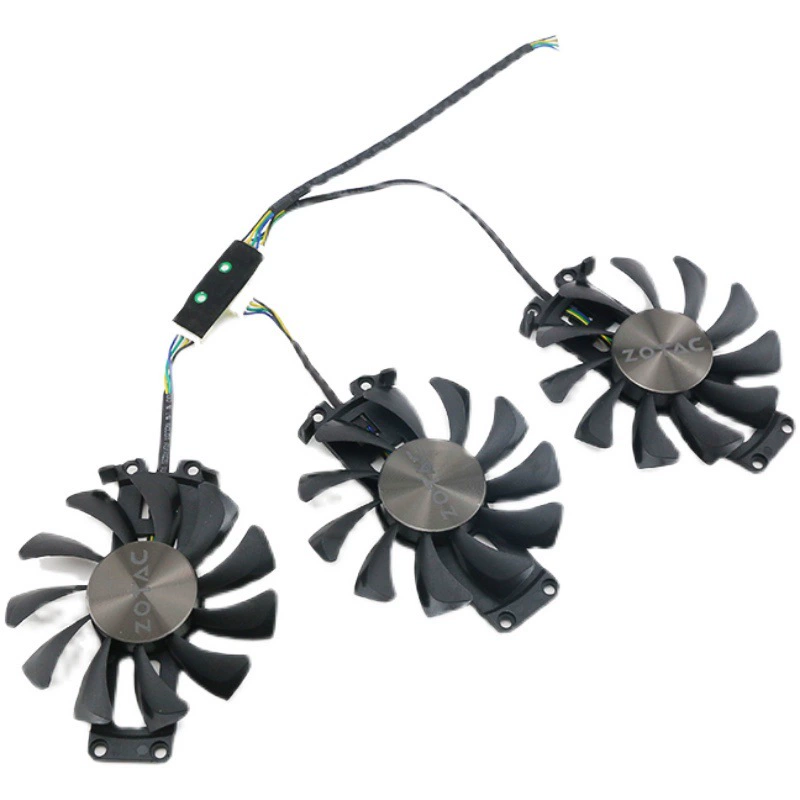 Подходит для ZOTAC/Sauda вентилятор системы охлаждения видеокарты GeForce GTX 970 4GB GA81S2U