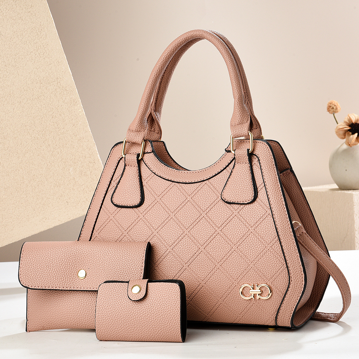 2025 nuevo bolso de hombro para mujer, bolso de estilo de viaje de trabajo, bolso de temperamento de moda casual de mujer de gran capacidad