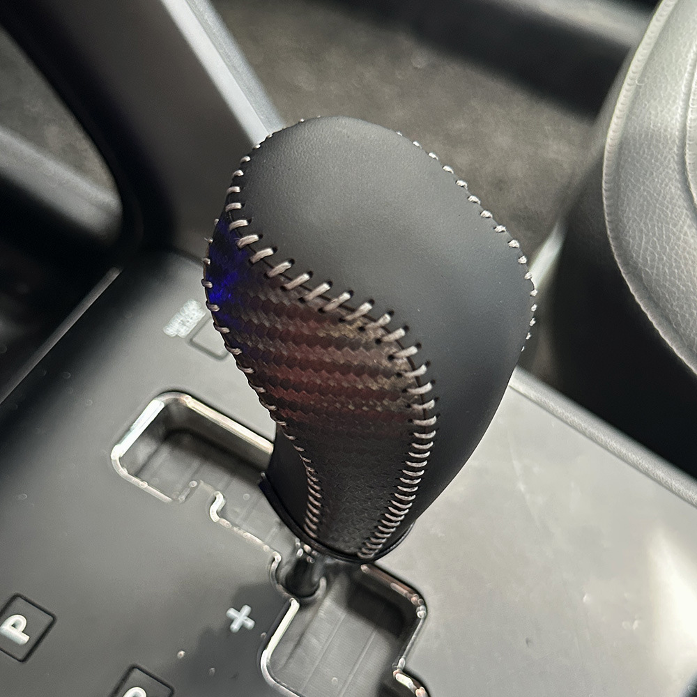Cross-border, suitable for 2010-2017 Hyundai IX35 car gear shift knob cover, handbrake cover, gear shift cover, and gear lever protective cover