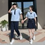 学生新款夏季初中校服