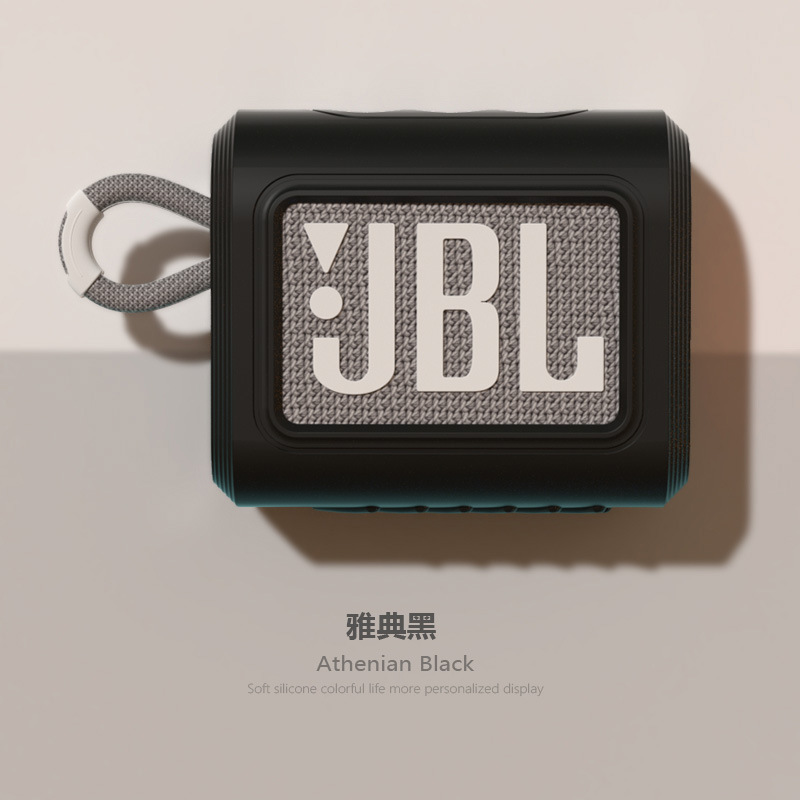 JBL GO3用保護ケース収納バッグ、BluetoothスピーカーJBLGO3用オーディオ収納ボックス、シリコン保護ケース（越境対応）|undefined