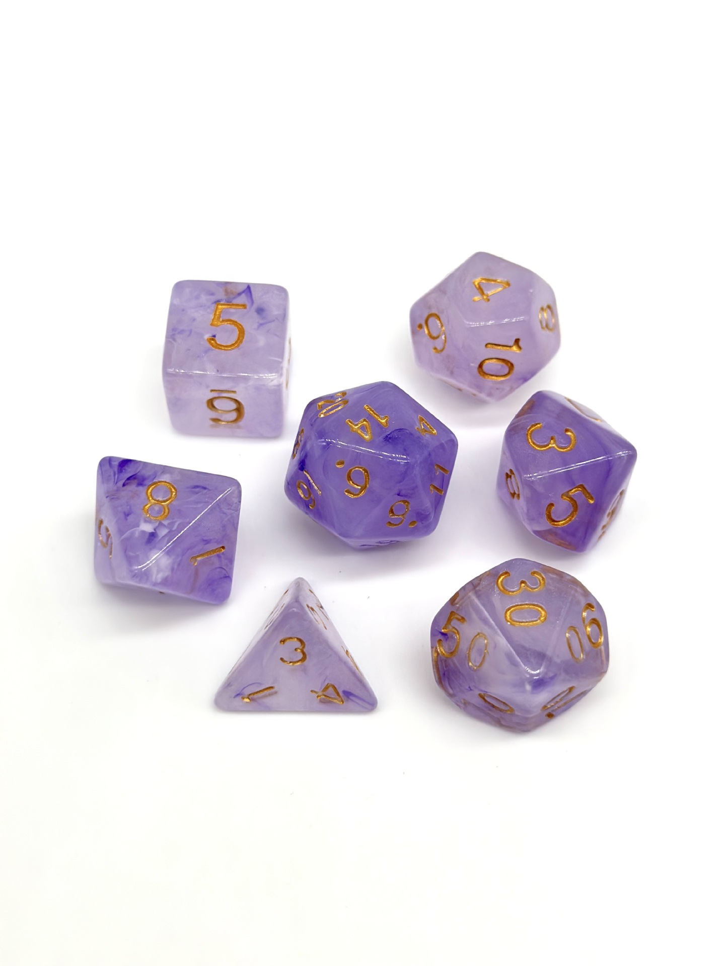 보라색 브러시드 슈트