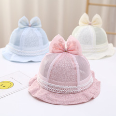 Baby Hat Spring and Summer Thin Model Fisherman Hat Cute Boy and Girl Baby Super Cute Sun Protection Hat Newborn Hat