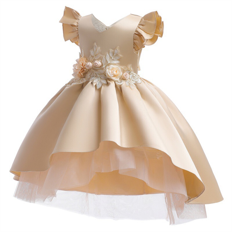 夏のキッズドレス服女の子子供パーティードレス|undefined