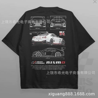 2026新款年夏季跨境3D热门数码印花汽车图案男圆领T恤短袖热门款