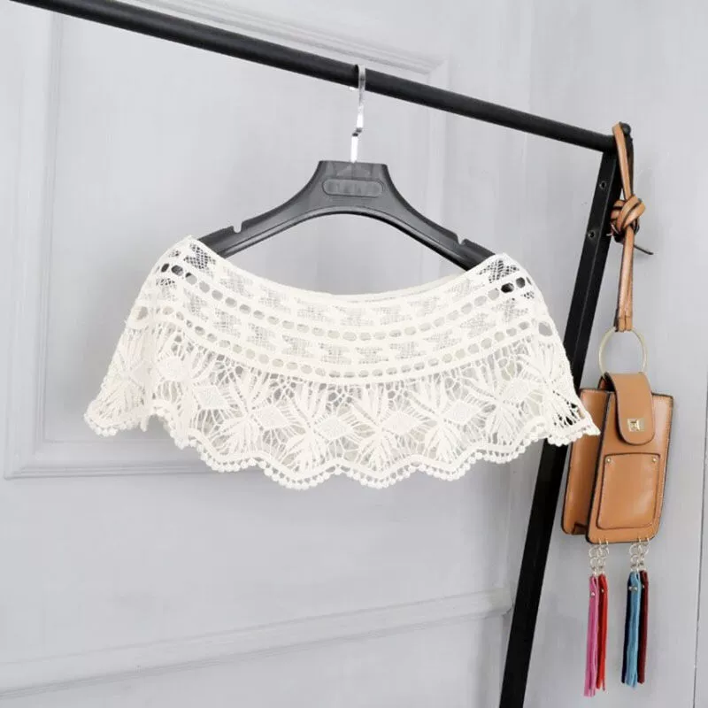 Lace cloak, summer jacket, vest sleevless, Korean style