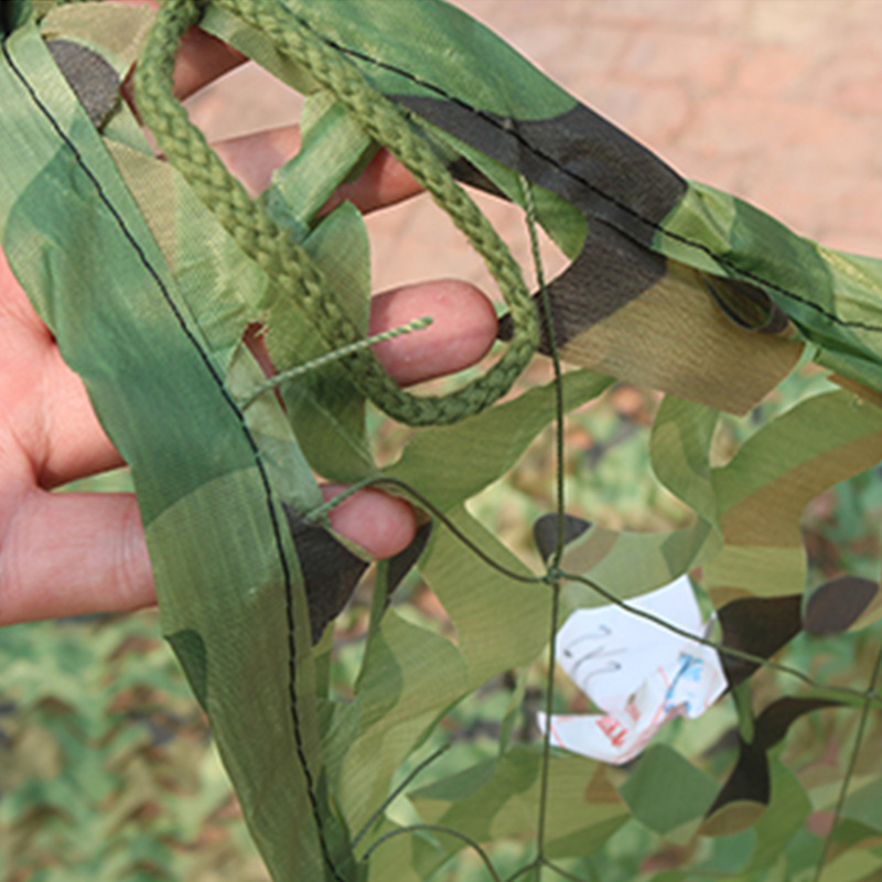 Red de camuflaje de camuflaje, estilo de camping engrosado, entrenamiento de estacionamiento, estilo de camping al aire libre, fotografía anticolgante, estrella de defensa, red de cobertura verde de montaña