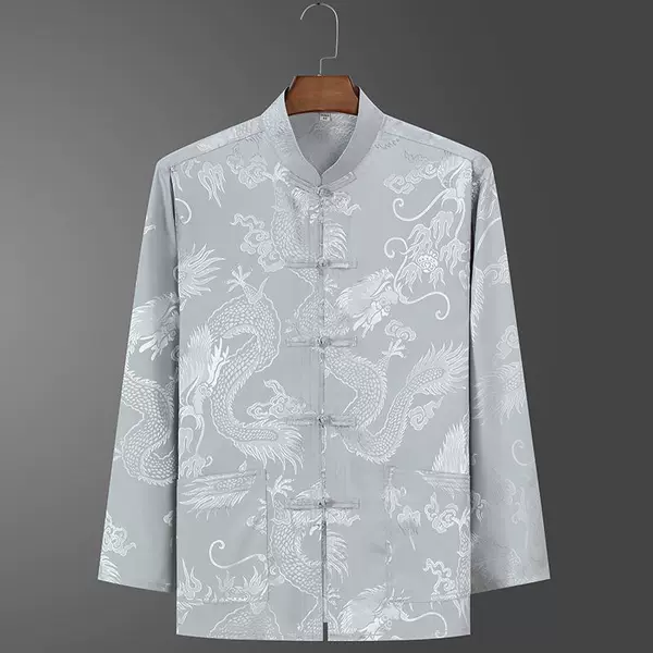 Dragon long sleeve (top) gray