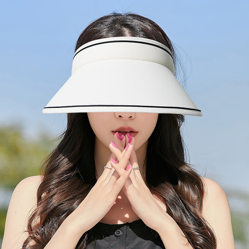 Sombrero solar de verano para mujeres máscara facial máscara sombrero de sol sin marcas sombrero de sol